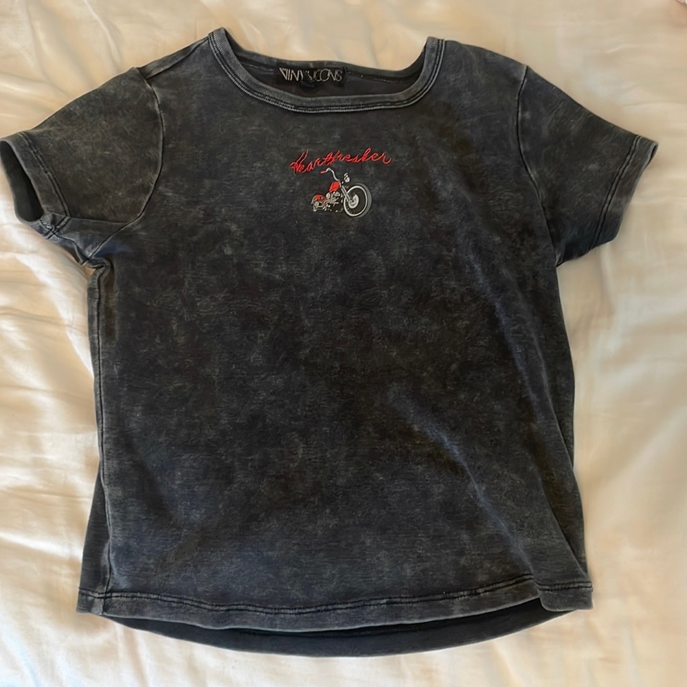 Baby tee heartbreaker motorcycle from nordstrom